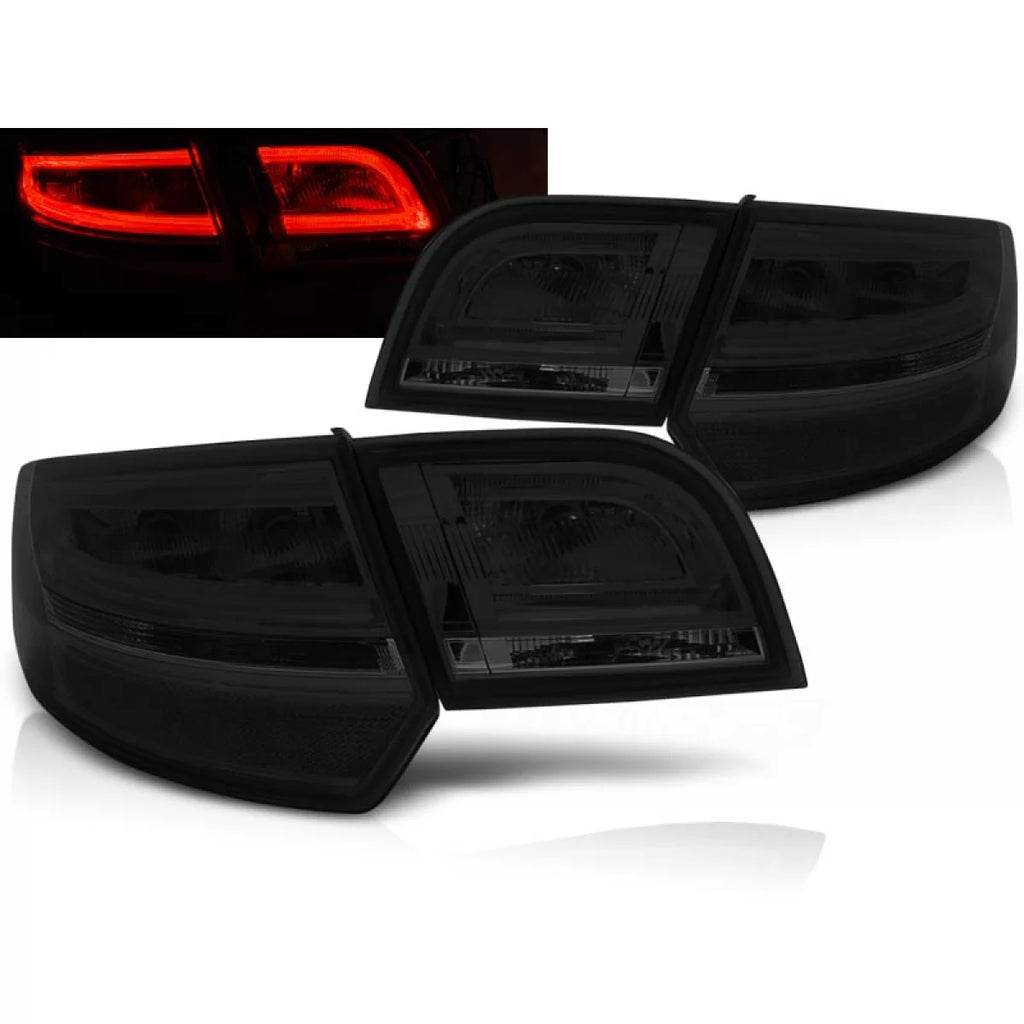 LED Fanali posteriori fumé compatibile AUDI A3 8P 04-08 SPORTBACK