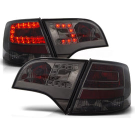 LED Fanali posteriori fumé compatibile AUDI A4 B7 11.04-03.08 AVANT