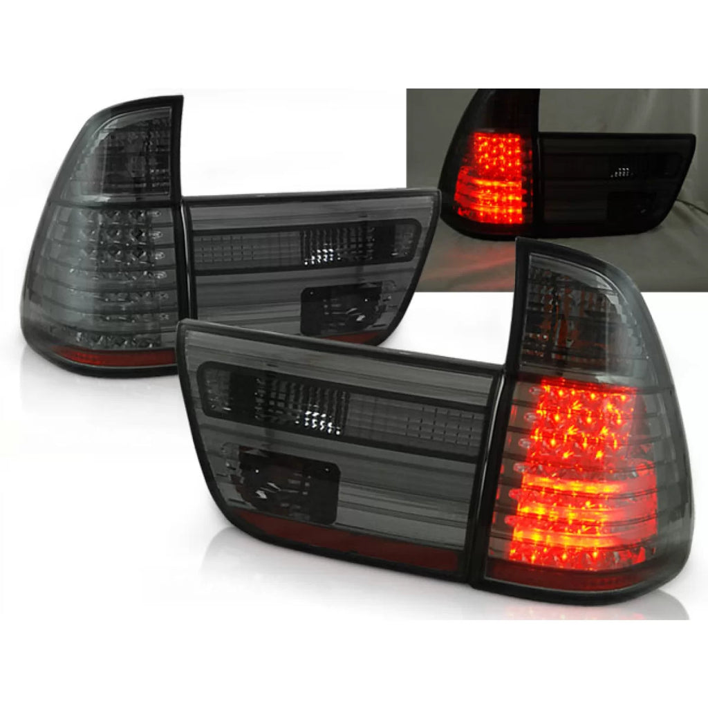LED Fanali posteriori fumé compatibile BMW X5 E53 09.99-10.03