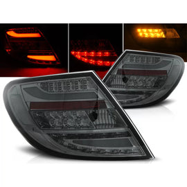 LED Fanali posteriori fumé compatibile MERCEDES C-Classe W204 berlina 07-10