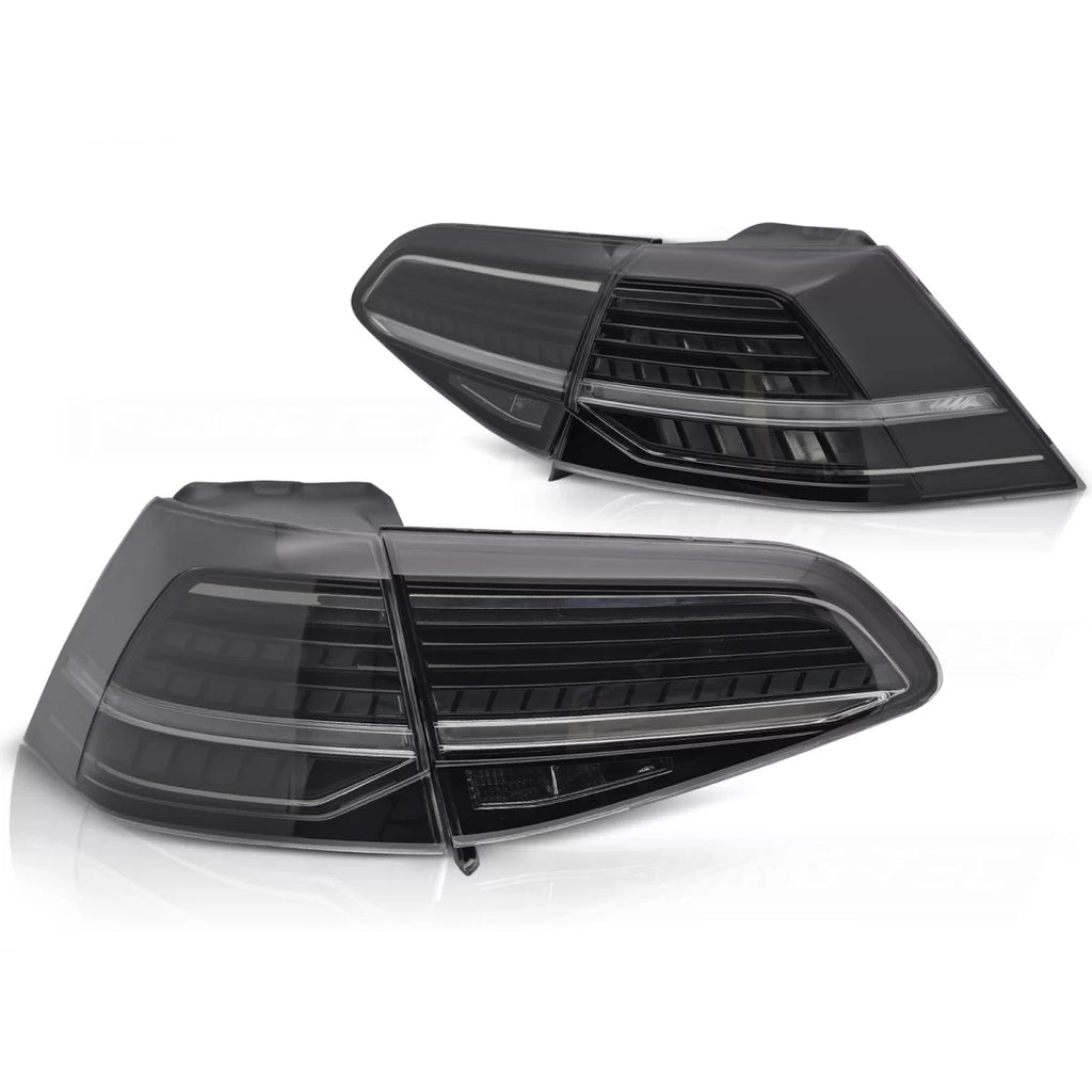 LED Fanali posteriori fumé LED SEQ compatibile VW GOLF 7 13-19