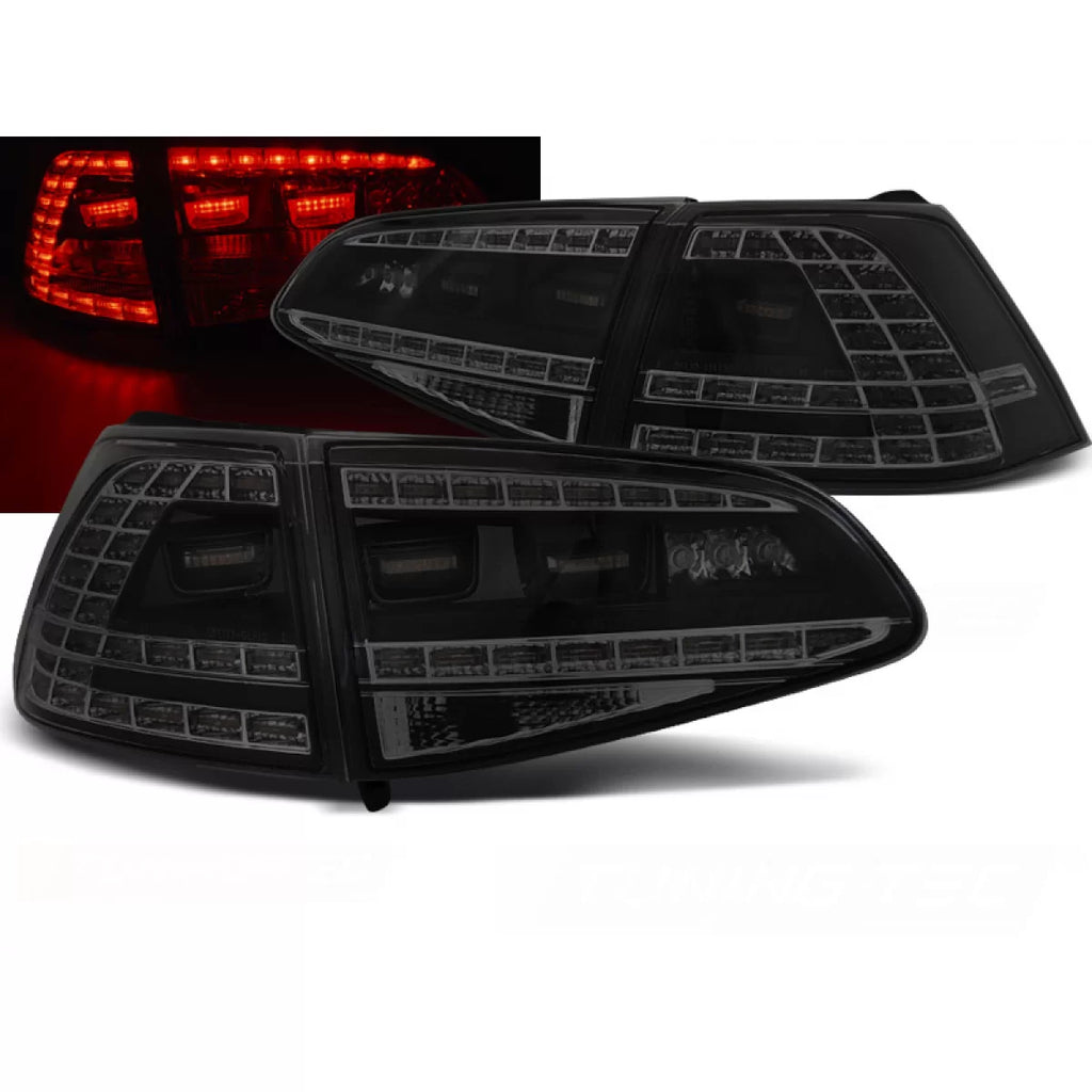 LED Fanali posteriori Sport nero fumé SEQ compatibile VW GOLF 7 13-17