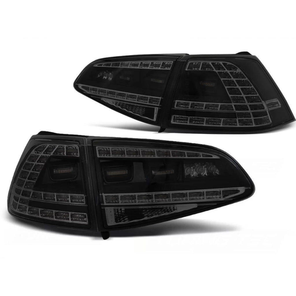 LED Fanali posteriori Sport nero fumé SEQ compatibile VW GOLF 7 13-17