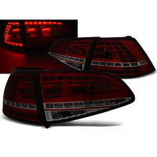 Carica l'immagine nel visualizzatore di Gallery, LED Fanali posteriori Sport rosso fumé SEQ compatibile VW GOLF 7 13-17