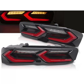 Fanali posteriori LED rosso nero compatibile CHEVROLET CAMARO 19-23