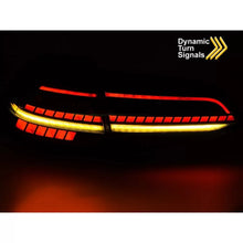 LED fanale posteriore set per VOLKSWAGEN GOLF VII 2013-2019 hatchback, con rosso BASE, sinistro e destro