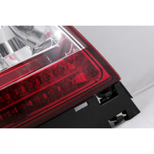 Fanali posteriori LED per Audi A4 B5 8D (1994-2000) berlina rosso trasparente