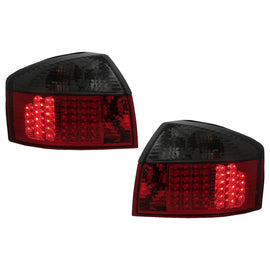 Fanali posteriori LED per Audi A4 B6 8E berlina (10.2000-10.2004) rosso fumé