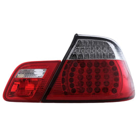 Fanali posteriori LED per BMW Serie 3 E46 Cabrio (2000-03.2003) rosso bianco