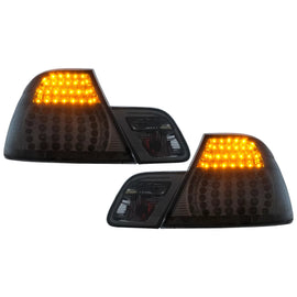 Fanali posteriori LED per BMW Serie 3 E46 Coupe Cabrio (2003-2006) fumé