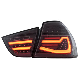 Fanali posteriori LED per BMW Serie 3 E90 LCI (2009-2011) fumé dinamico Indicatori di direzione