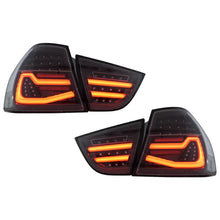 Fanali posteriori LED per BMW Serie 3 E90 LCI (2009-2011) fumé dinamico Indicatori di direzione