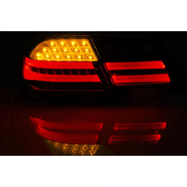 Fanali posteriori LED per BMW Serie 3 E92 Coupe Pre LCI (09.2006-03.2010) rosso fumé
