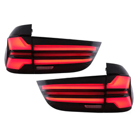 Fanali posteriori LED per BMW X5 F15 (2013-2018) conversione a G05 design