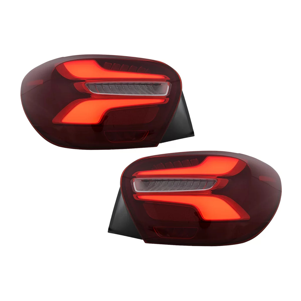 Fanali posteriori LED per Mercedes Classe A W176 (2013-08.2015) rosso restyling design