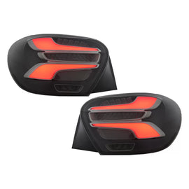 Fanali posteriori LED per Mercedes Classe A W176 (2013-08.2015) fumé restyling design
