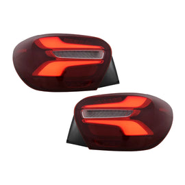 Fanali posteriori LED per Mercedes Classe A W176 (2013-08.2015) rosso restyling design