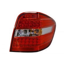 Carica l'immagine nel visualizzatore di Gallery, Fanali posteriori LED per Mercedes Classe M W164 (2005-2008) rosso trasparente