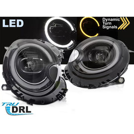 Set fari anteriori per Mini Cooper R55 Clubman 2007-2014, R56 hatchback 2006-2014, R57 cabriolet 2009-2014, R58 Coupe