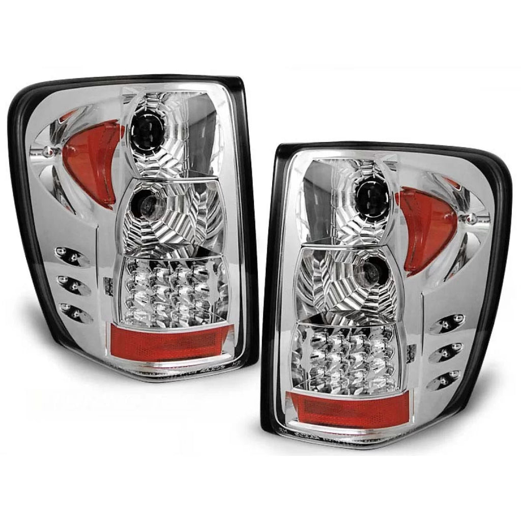 Kit fanali posteriori per Jeep Grand Cherokee 1999-05.2005 con bianco base, sinistro e destro LED tuning