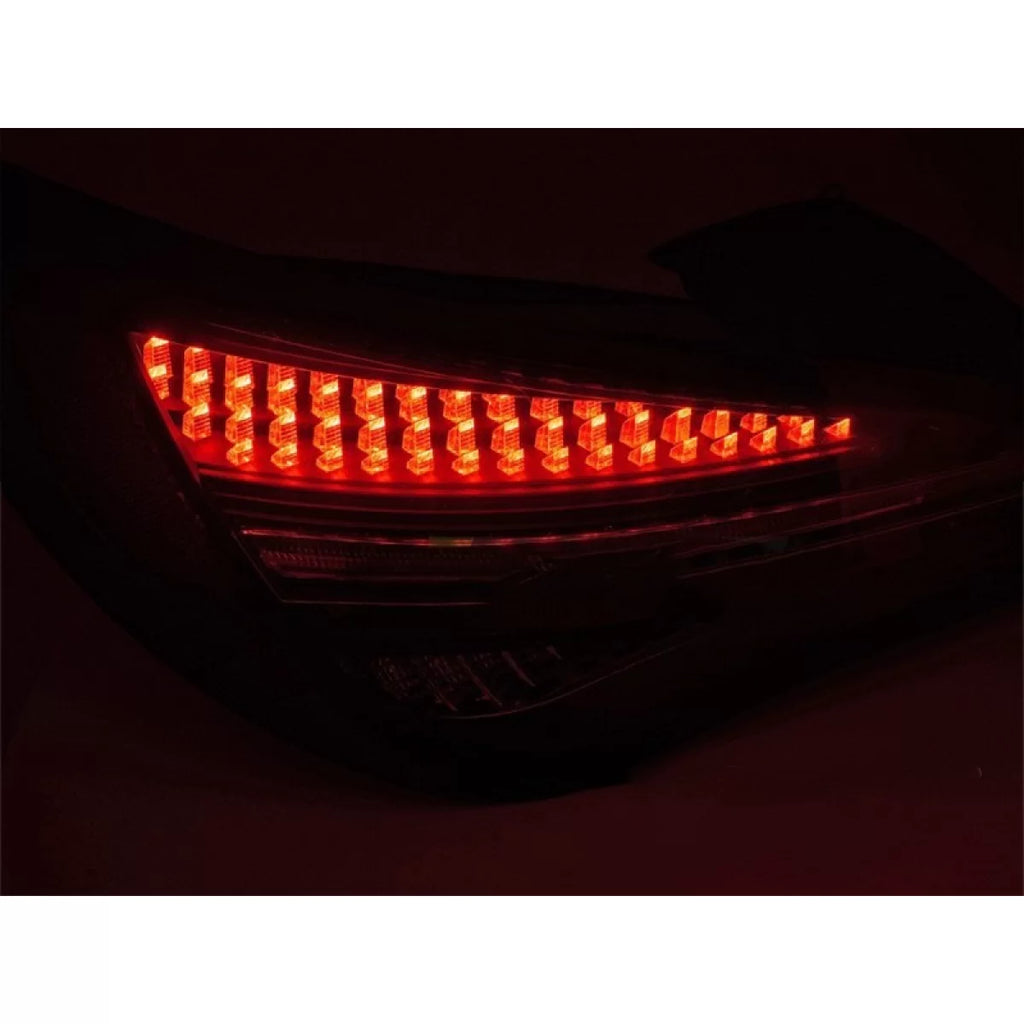 Kit fanali posteriori per Mercedes CLA C117 2013-2016 con nero fumé base e dinamico Indicatore di direzione, per il