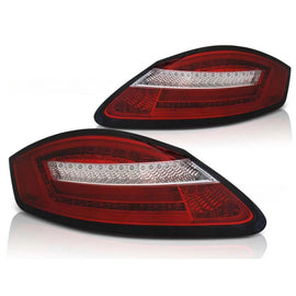 Kit fanali posteriori per Porsche Boxster 987/Cayman 2005-2008 rosso/bianco, sinistro e destro LED tuning