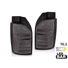 Kit fanali posteriori per VW T6.1 2019-2021, completamente fumé base, sinistro e destro per il modello