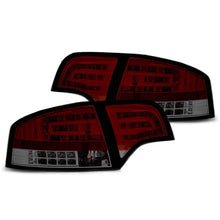 Carica l'immagine nel visualizzatore di Gallery, Set fanali posteriori per Audi A4 B7 berlina 11.2004-03.2008 rosso/fumé, sinistro e destro LED tuning