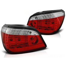 Carica l'immagine nel visualizzatore di Gallery, Set fanali posteriori per BMW Serie 5 E60 07.2003-2007 rosso/bianco, sinistro e destro LED tuning