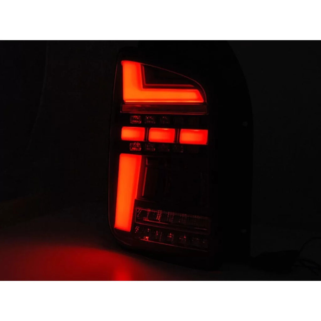 Set fanali posteriori per Volkswagen T5 2003-2009, completamente fumé base, sinistro e destro LED tuning