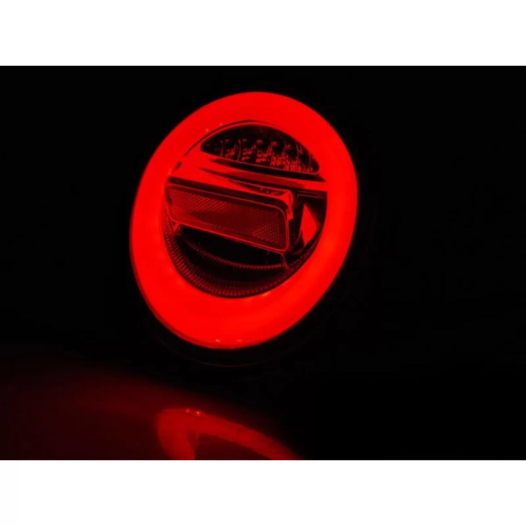 Set fanali posteriori per VW nuovo Beetle hatchback, cabriolet 1998-2005 rosso/fumé base, sinistro e destro LED tuning