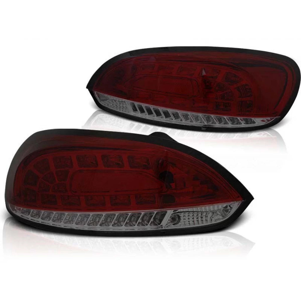 Set fanali posteriori per VW Scirocco III 2008-04.2014 rosso/fumé, sinistro e destro LED tuning