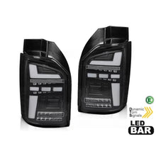 Set fanali posteriori per VW T6 2015-2019, T6.1 2019-2021, bianco-fumé base, sinistro e destro per il modello