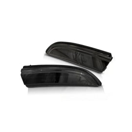 LED Indicatori di direzione per laterale specchietti on Ford Fiesta 2013-2016 con nero base
