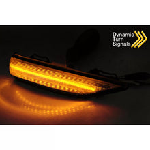 Carica l'immagine nel visualizzatore di Gallery, LED Indicatori di direzione per laterale specchietti on Ford Fiesta hatchback dal 2017 con 3 o 5 porte, con cromato base