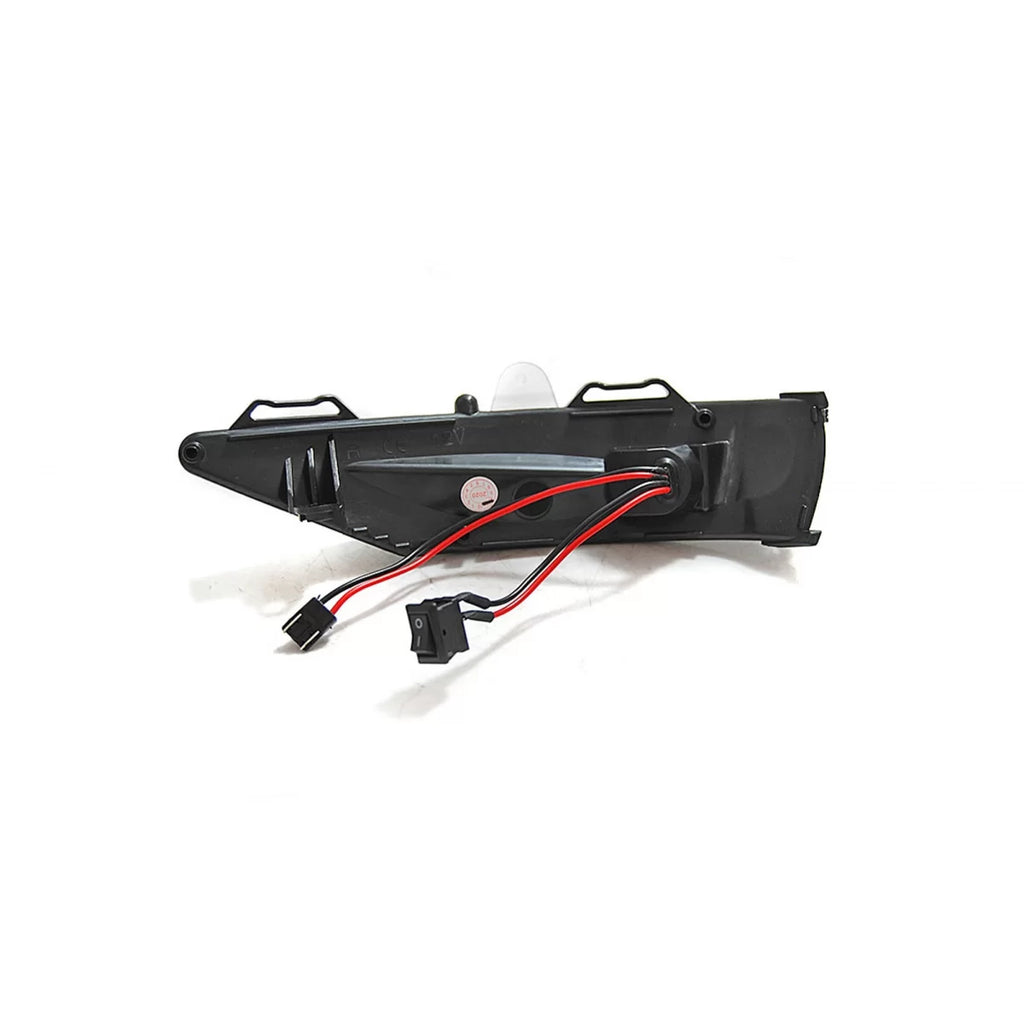 LED Indicatori di direzione per laterale specchietti on Ford Fiesta hatchback dal 2017 con 3 o 5 porte, con nero base