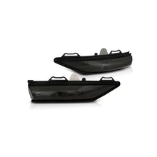 LED Indicatori di direzione per laterale specchietti on Ford Fiesta hatchback dal 2017 con 3 o 5 porte, con nero base