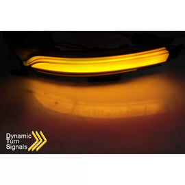 LED Indicatori di direzione per laterale specchietti di Ford Focus dal 2018 con nero base