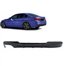 Carica l'immagine nel visualizzatore di Gallery, Sinistro Diffusore con doppia uscita per BMW Serie 5 F10 F11 berlina Touring (2011-2017) M-Performance design