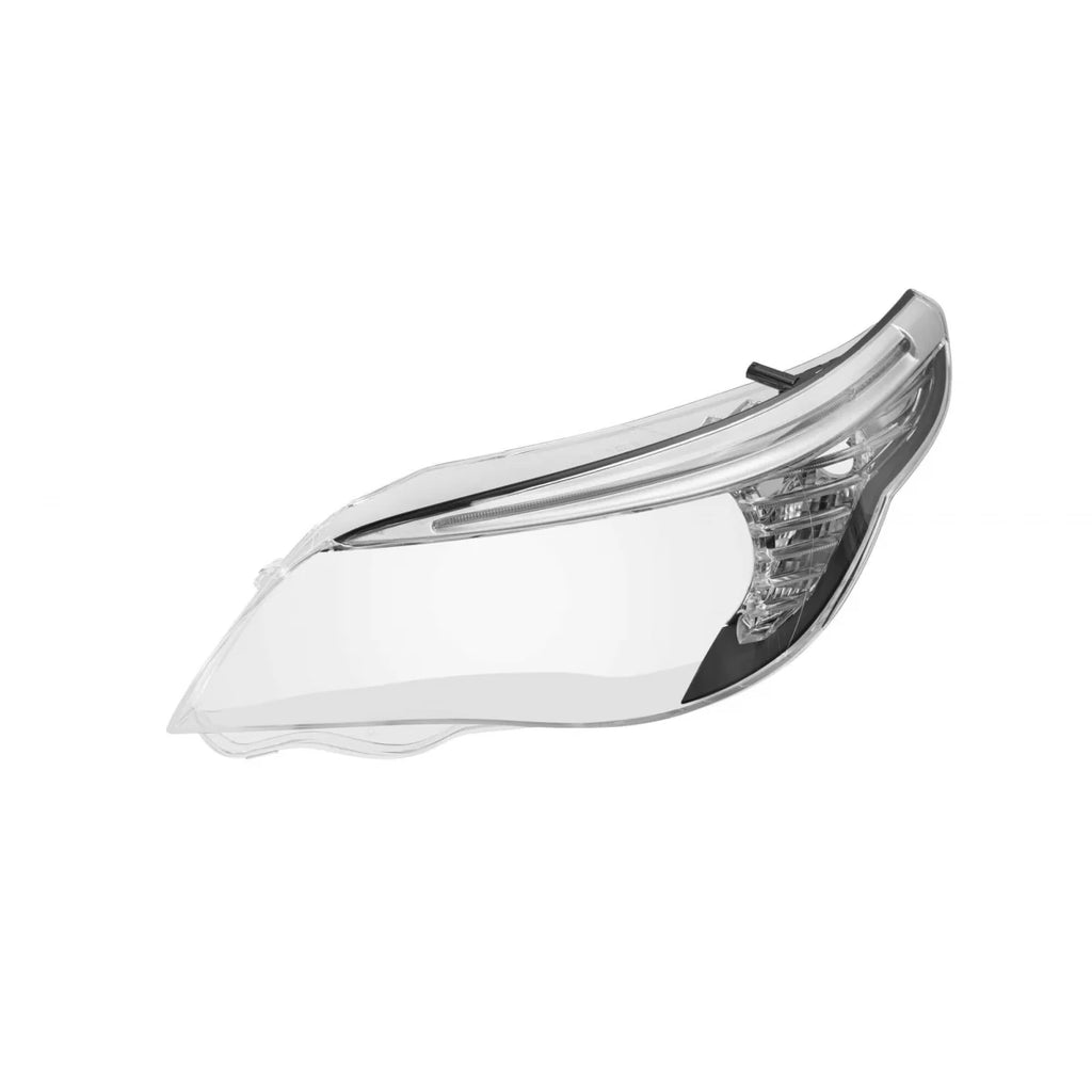 Trasparente faro sinistro con LED palpebra e cromato modanatura per BMW Serie 5 E60 berlina LCI, E61 Touring LCI