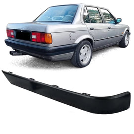 Sinistro Paraurti posteriore striscia compatibile Serie 3 BMW E30 1987-1992