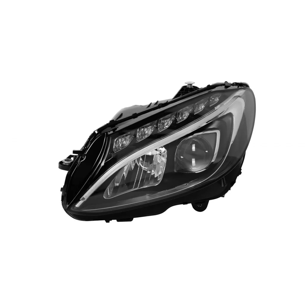 Sinistro statico LED faro anteriore per Mercedes Classe C W205 berlina, S205 station wagon 2014-2018