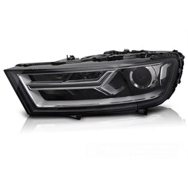 Sinistro xenon faro anteriore per Audi Q7 2015-2019 con nero base