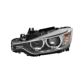 Sinistro xenon faro anteriore per BMW Serie 3 F30 berlina, F31 station wagon 2011-2015 con cromato base