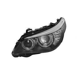 Sinistro xenon faro anteriore per BMW Serie 5 E60 berlina, E61 station wagon 2008-2010 con nero base