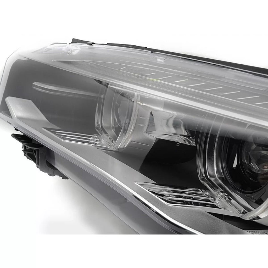 Sinistro xenon faro anteriore per BMW X5 F15 2013-2018, con cromato base