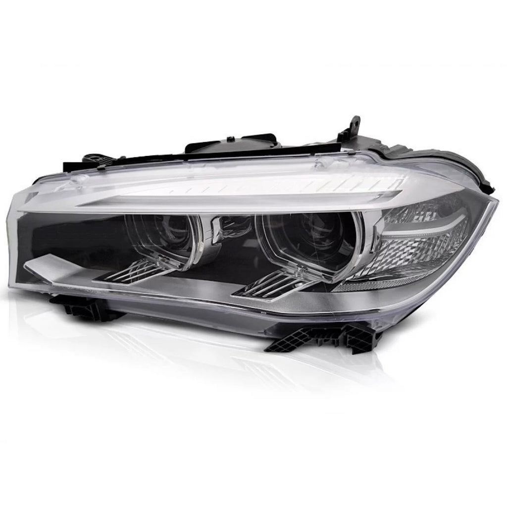 Sinistro xenon faro anteriore per BMW X5 F15 2013-2018, con cromato base