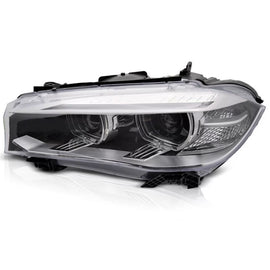 Sinistro xenon faro anteriore per BMW X5 F15 2013-2018, con cromato base
