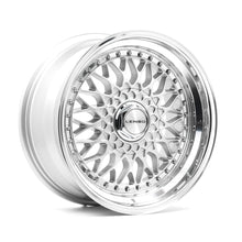 Carica l'immagine nel visualizzatore di Gallery, Cerchio in Lega LENSO BSX 16x7,5 ET25-35 con foratura su misura Gloss Silver &amp; Polished