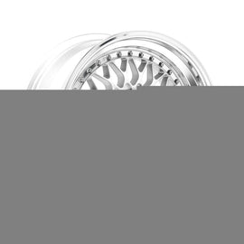 Cerchio in Lega LENSO BSX 17x7,5 ET35 con foratura su misura Gloss Silver & Polished